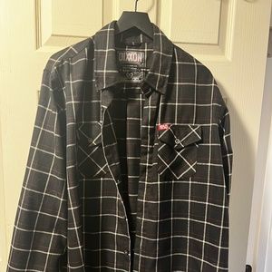 Dixxon 1950 Boswell's Flannel Black/White/Red